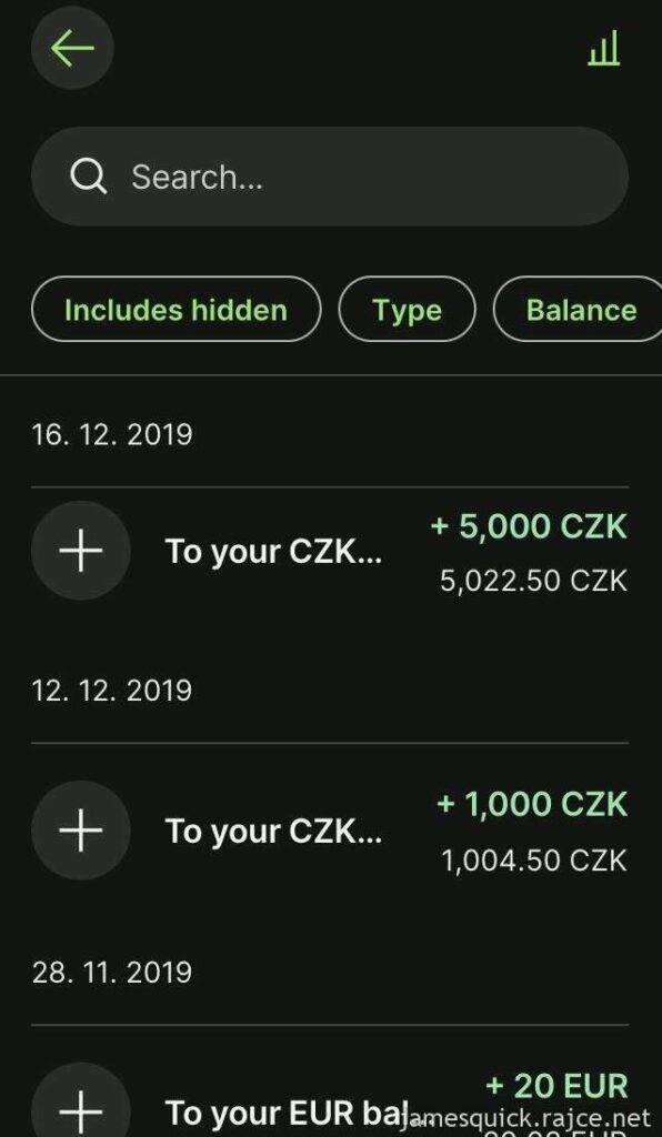 Bank Account