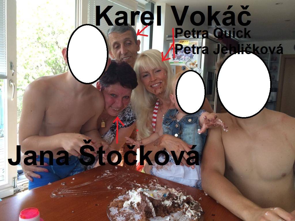 Karel Vokáč, Petra Quick, Jana Štočková