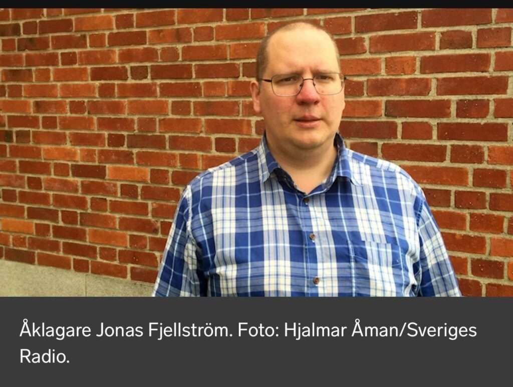 Jonas Fjellström | varning - åklagare