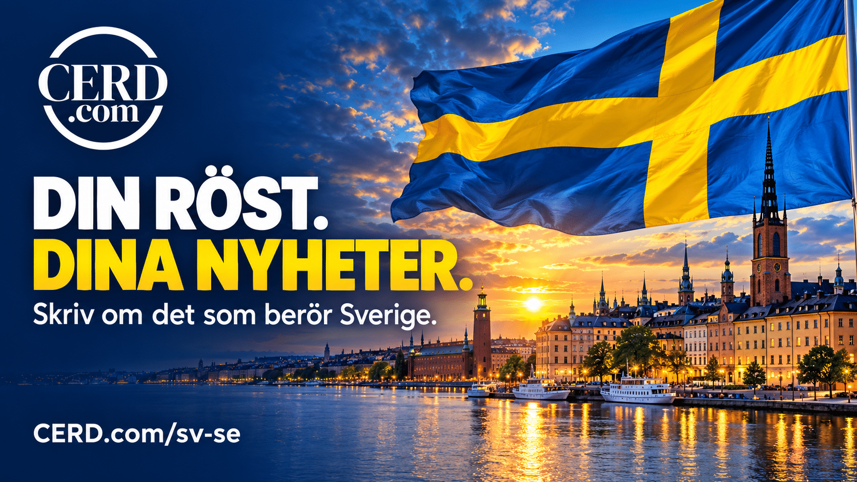 CERD.com – svenska nyheter och en öppen plattform för din röst